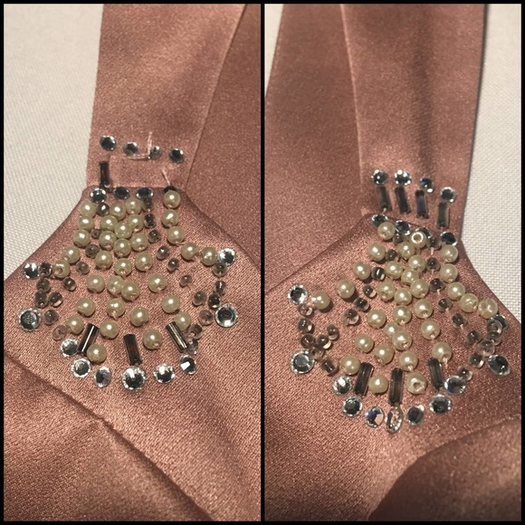 Ann Taylor Beaded Fit & Flare Mini Dress - Picture 3 of 15